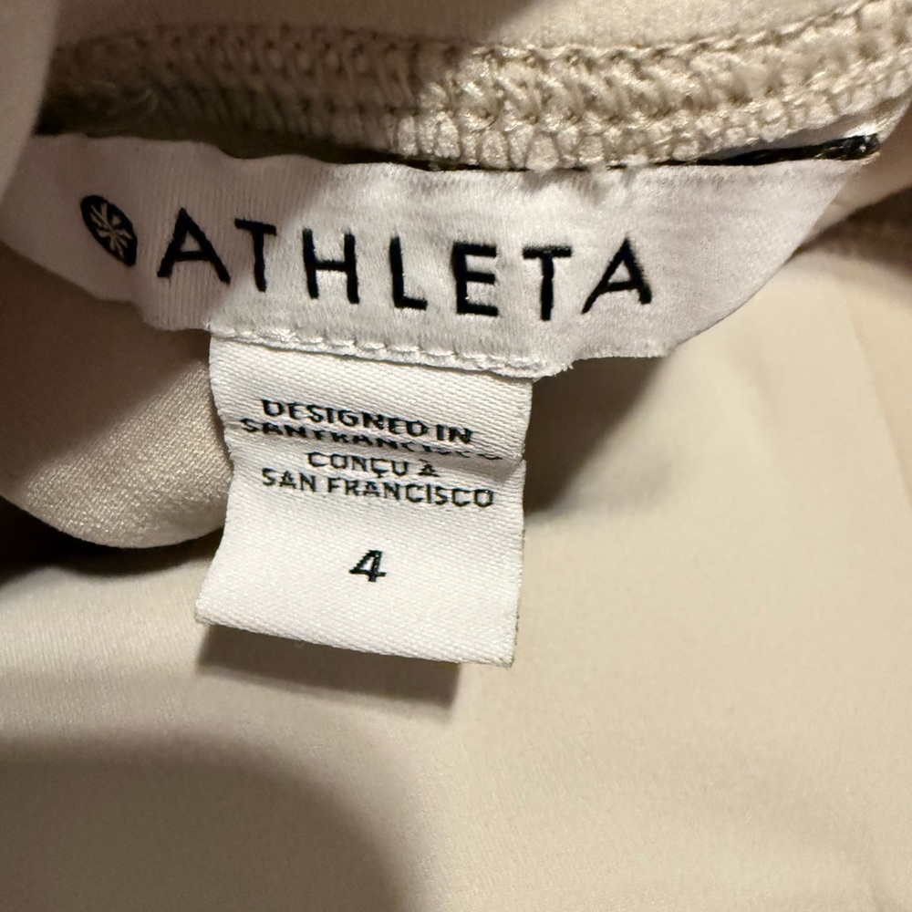 Athleta High-Rise Cropped Straight Pants in Light Beige - Picture 16 of 16